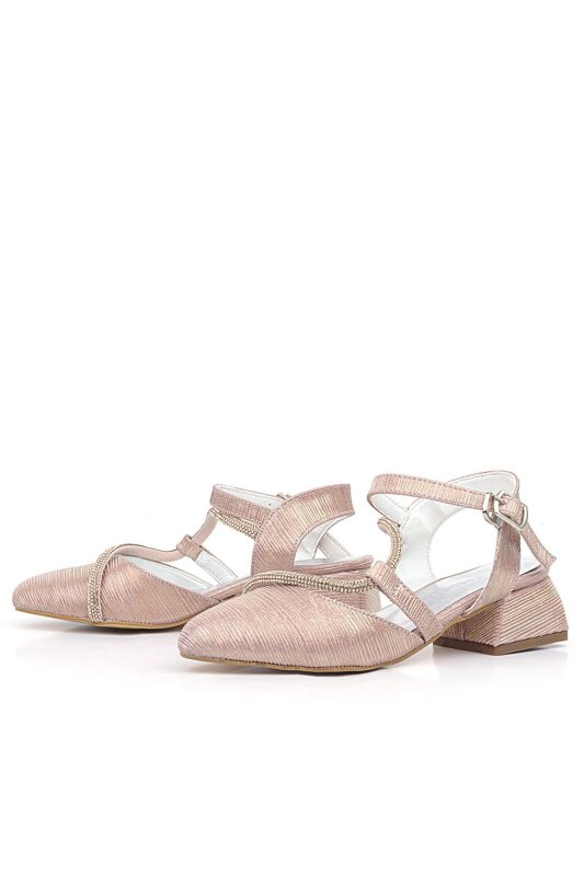 حذاء بيتي كوبر ستون بكعب قصير للبنات - 2