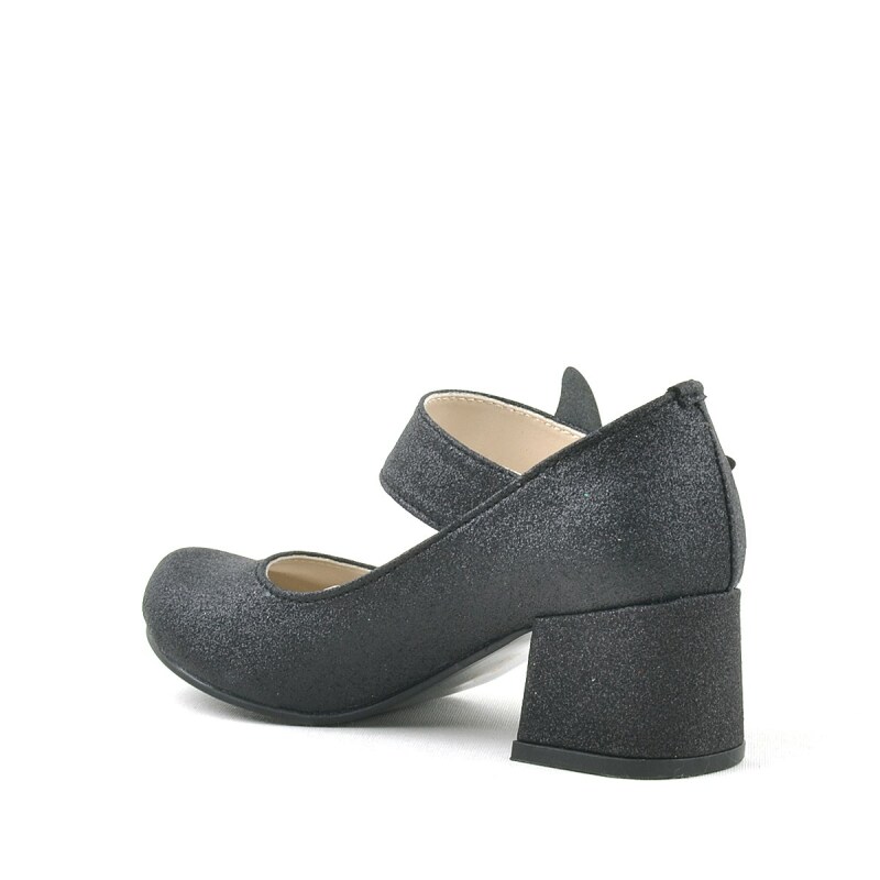 حذاء وينكس بلاك سباركلي باترفلاي للبنات بكعب عالٍ - 4