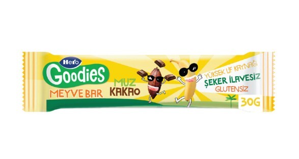 Hero Goodies Muz Kakao Meyve Bar 30 Gr - 1