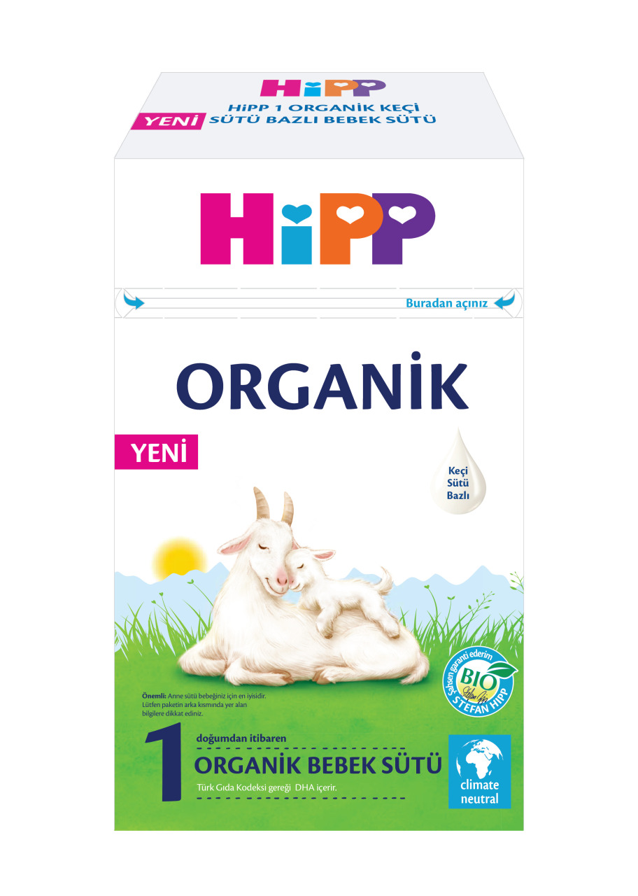 Hipp 1 Organik Keçisütü Bazlı Bebek Sütü 400 Gr - 1