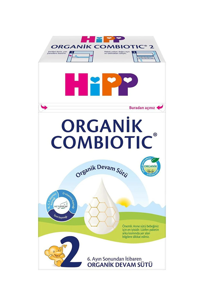Hipp 2 Organik Combiotic Bebek Sütü 600 Gr - 1