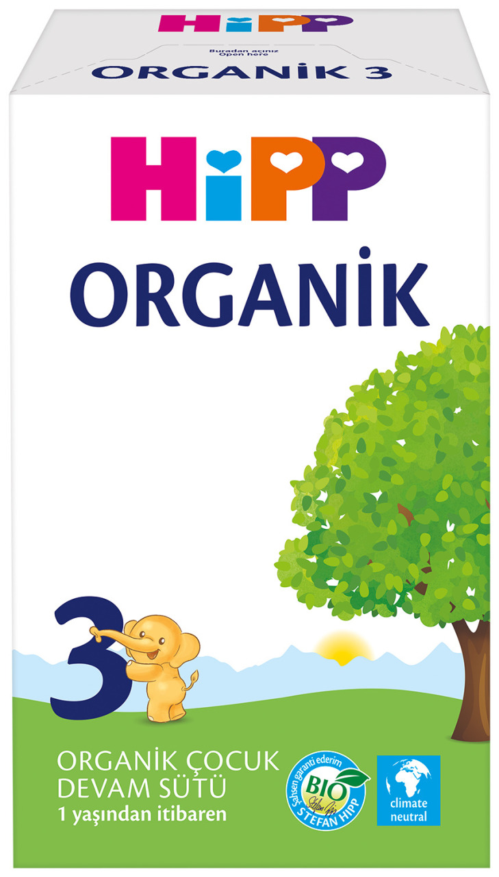 Hipp 3 Organik Devam Sütü 300 Gr - 1