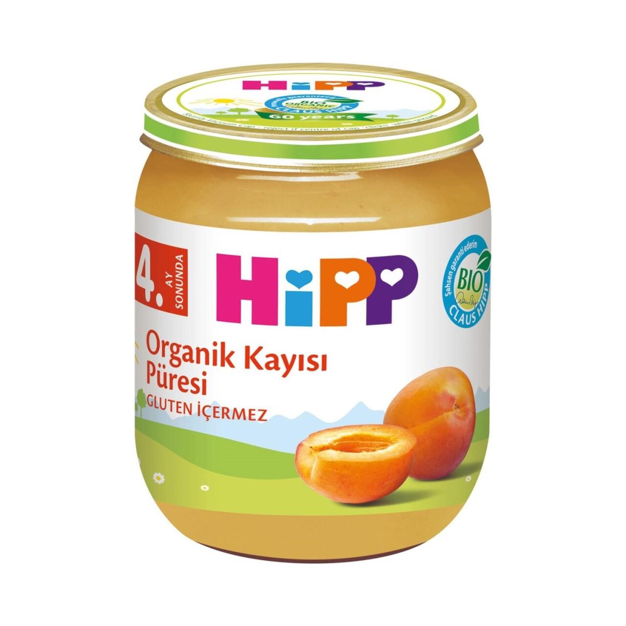 Hipp Organik Kayısı Püresi 125 Gr - 1
