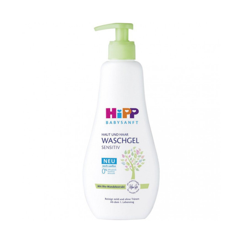 Hipp Bebek Saç ve Vücut Banyo Jeli 400 ml - 1