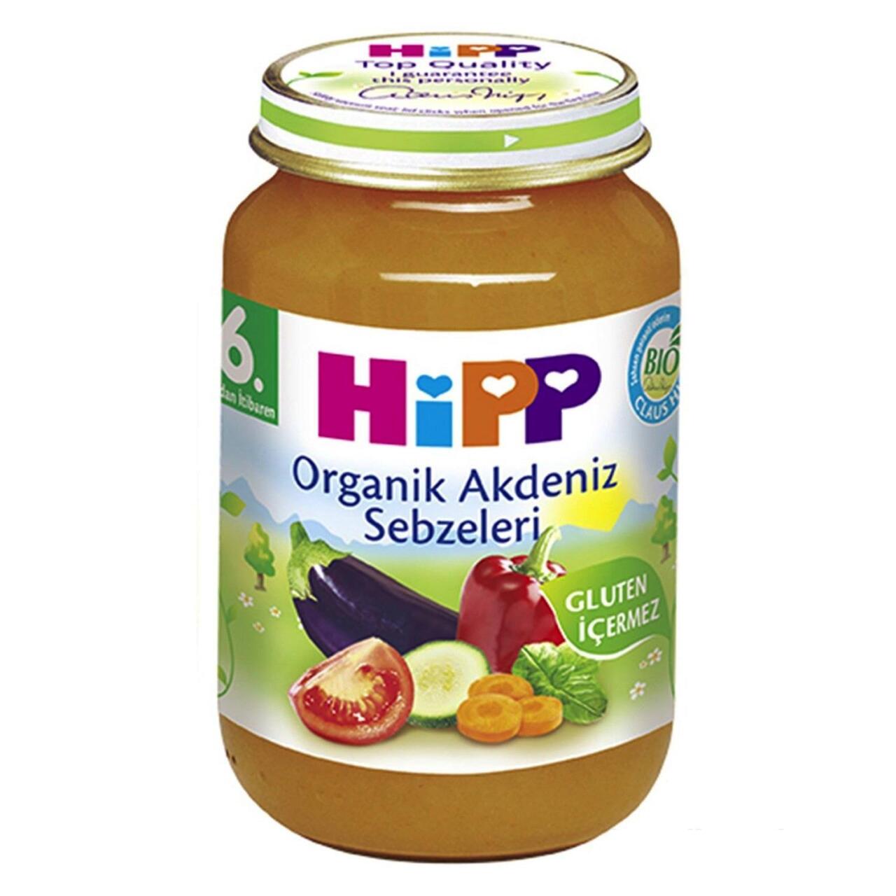 Hipp Organik Akdeniz Sebzeleri 190 Gr - 1