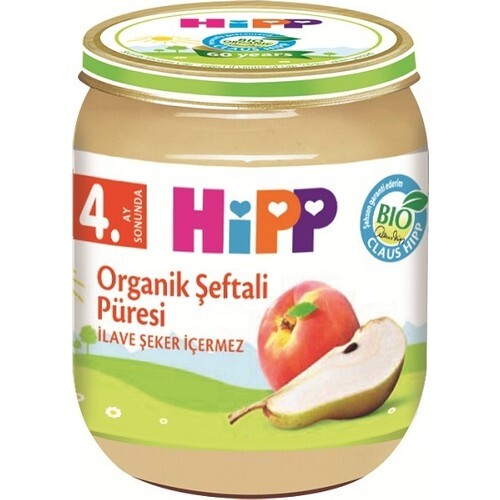 Hipp Organik Şeftali Püresi 125 Gr - 1