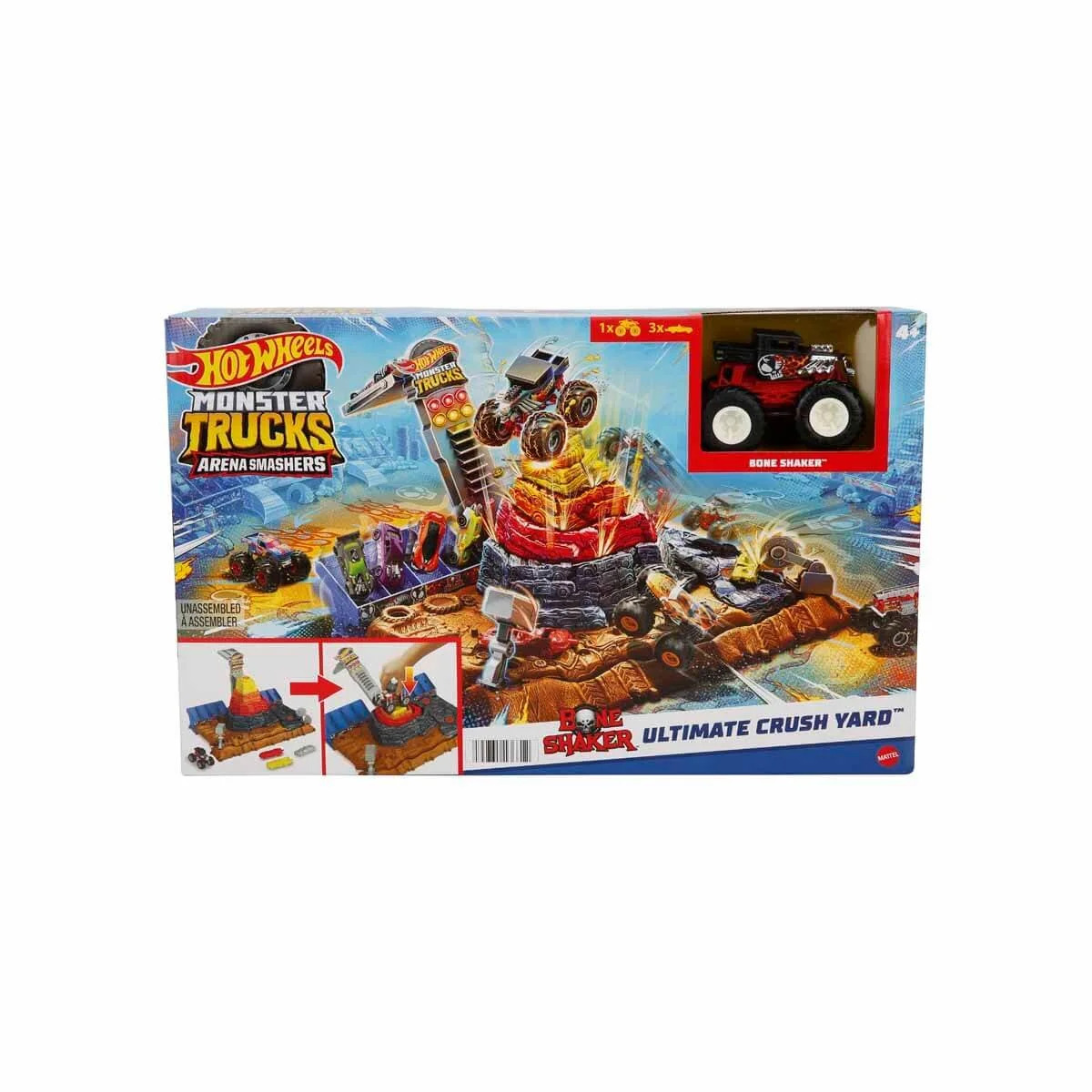 Hot Wheels Monster Trucks Muhteşem Çarpışma Arenası HNB96 - 6