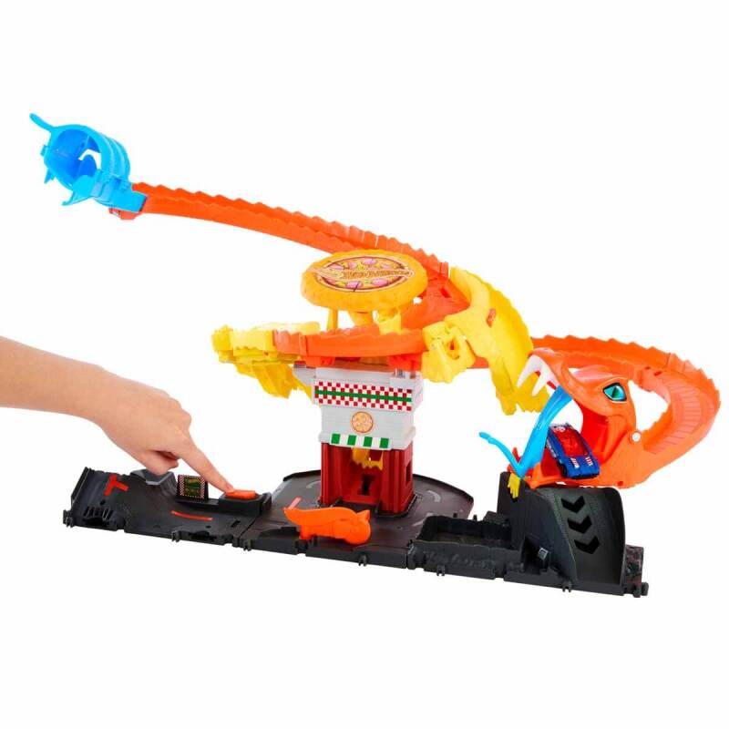 Hot Wheels Pizza Slam Kobra Saldırısı Oyun Seti HTN81 - 3