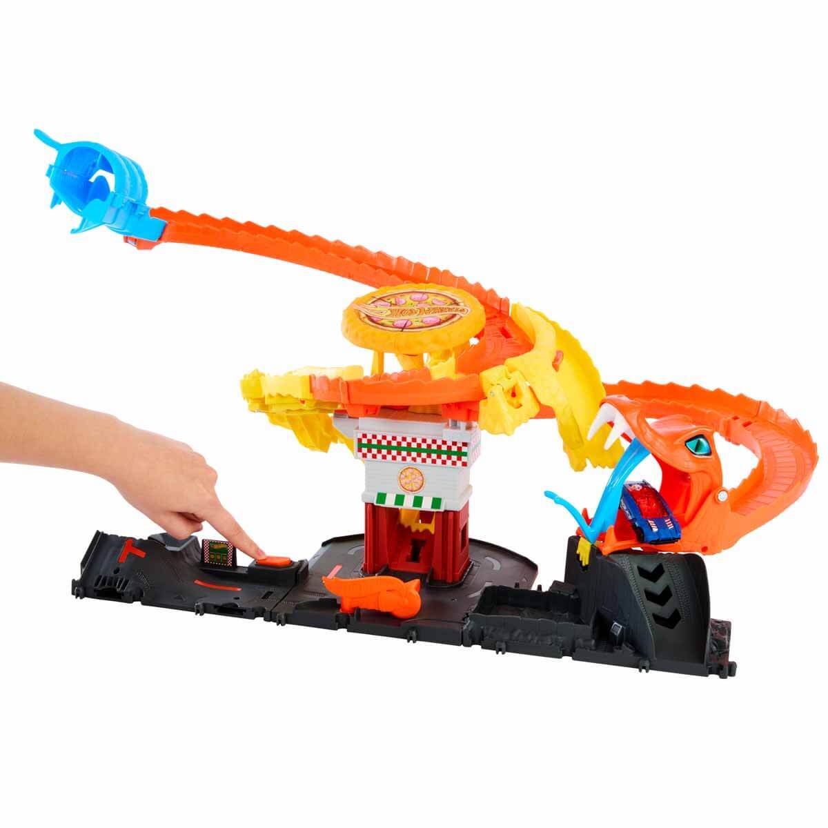 Hot Wheels Pizza Slam Kobra Saldırısı Oyun Seti HTN81 - 3