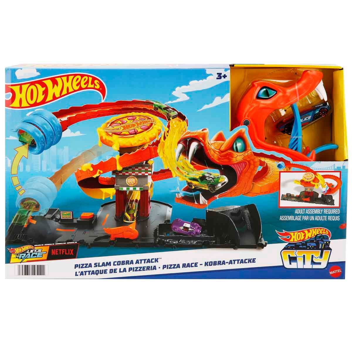 Hot Wheels Pizza Slam Kobra Saldırısı Oyun Seti HTN81 - 6