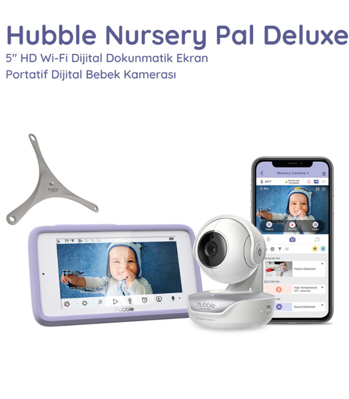 Hubble HBL13 Nursery Pal Deluxe Dijital Bebek Kamerası - 2