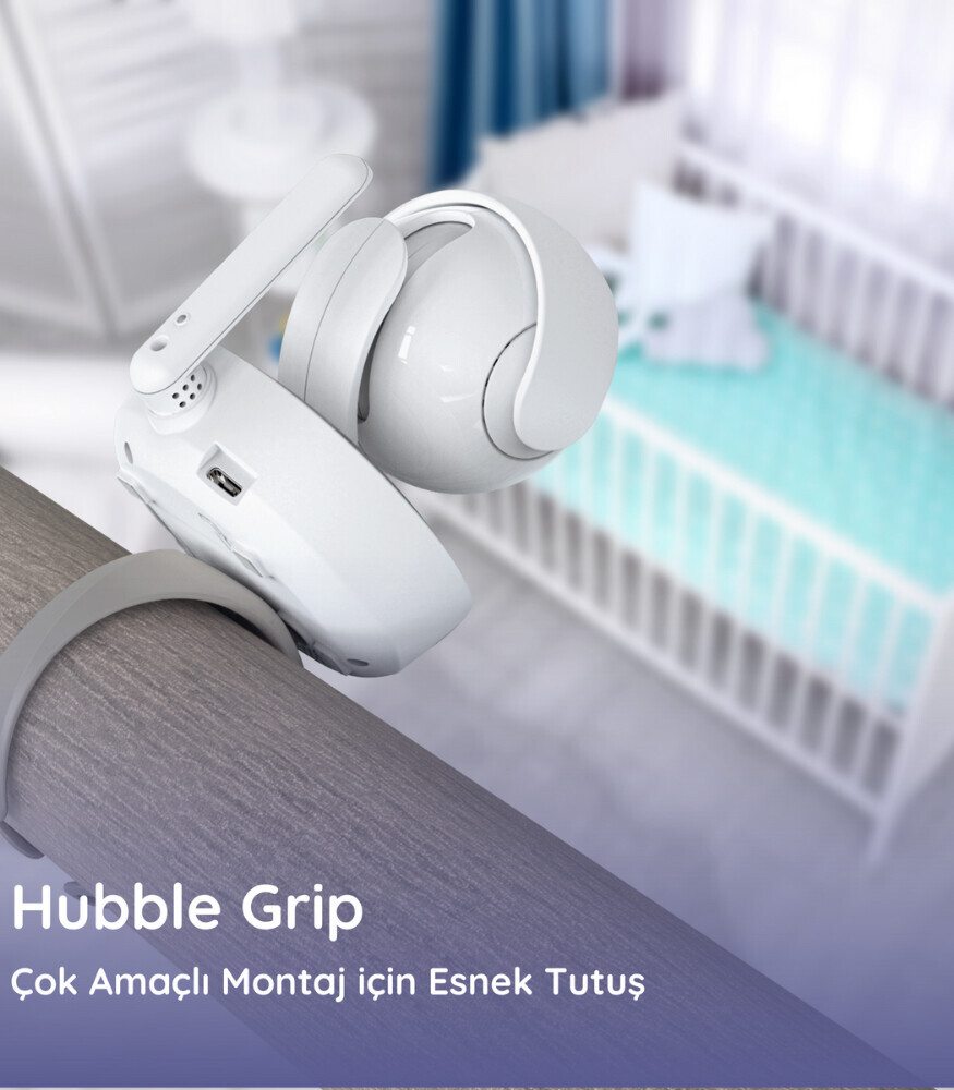 Hubble HBL13 Nursery Pal Deluxe Dijital Bebek Kamerası - 4