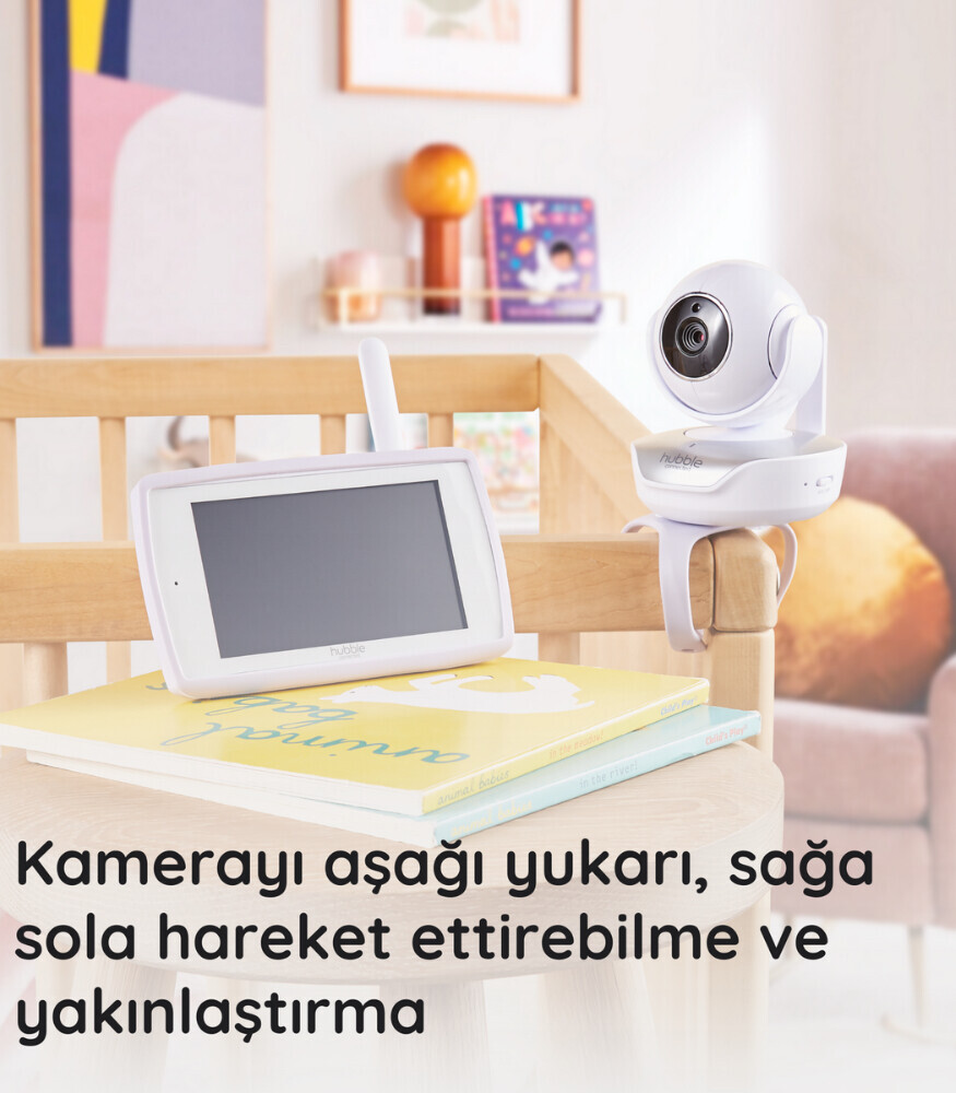 Hubble HBL13 Nursery Pal Deluxe Dijital Bebek Kamerası - 6