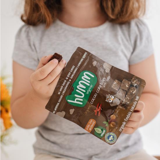 Humm Organik Fındıklı Kakaolu Vegan Kek 30 Gr - 3
