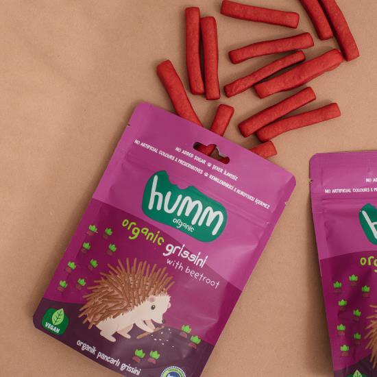Humm Organik Vegan Pancarlı Grissini 55 Gr - 3