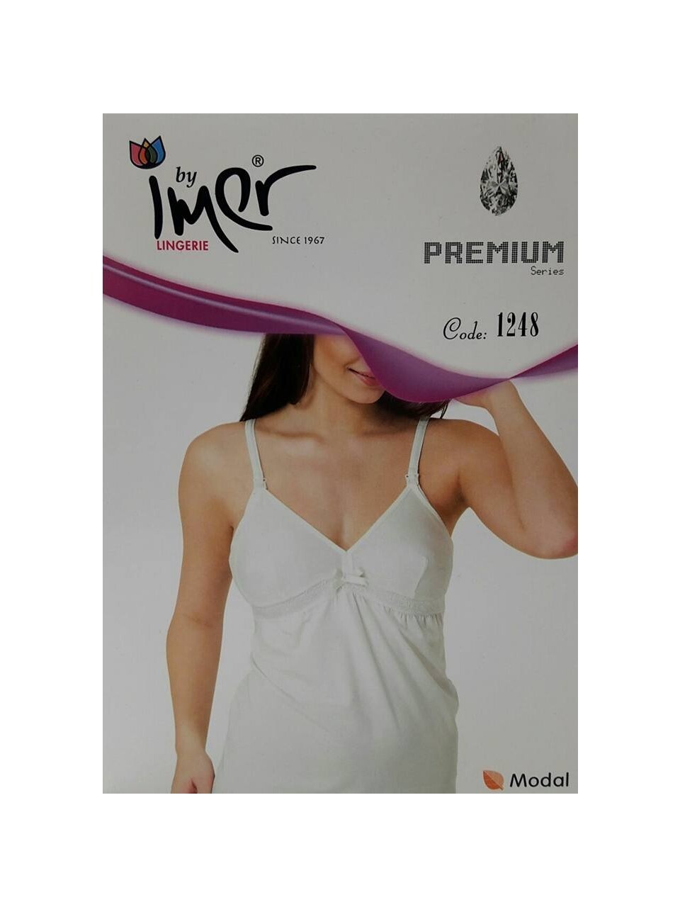 İmer Emzirme Atleti 1248 Cream - 1