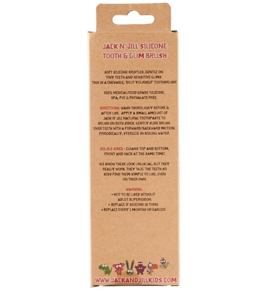 فرشاة أسنان جاك وجيل السيليكونية - 4