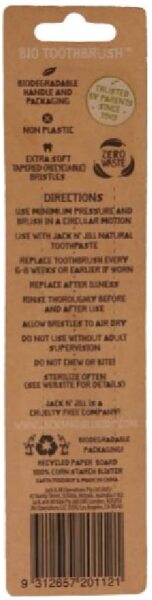 فرشاة أسنان جاك وجيل الطبيعية على شكل قرد - 2