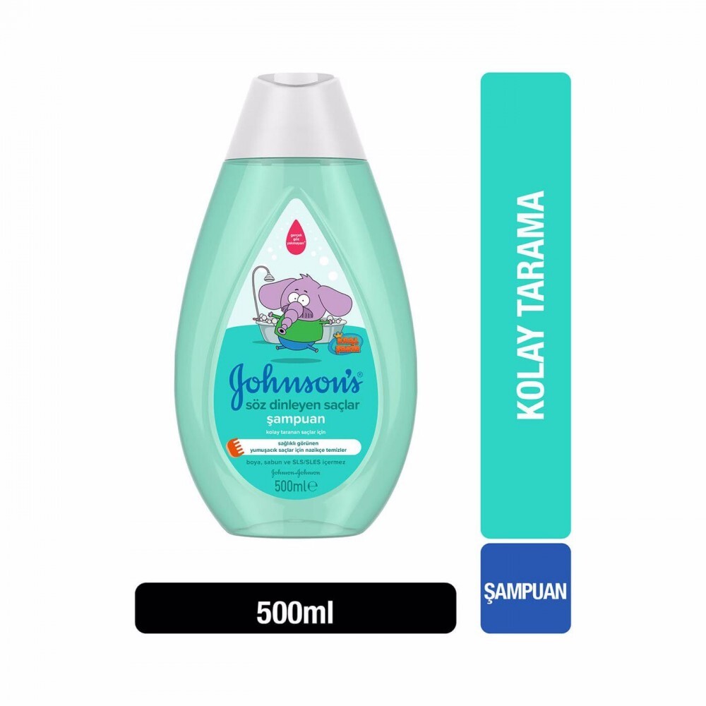 Johnson's Baby Kral Şakir Söz Dinleyen Saçlar Şampuan 500ml - 1