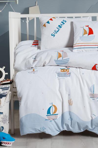 طقم فراش أطفال كانز رانفورس Knz-001 قوارب شراعية - 2