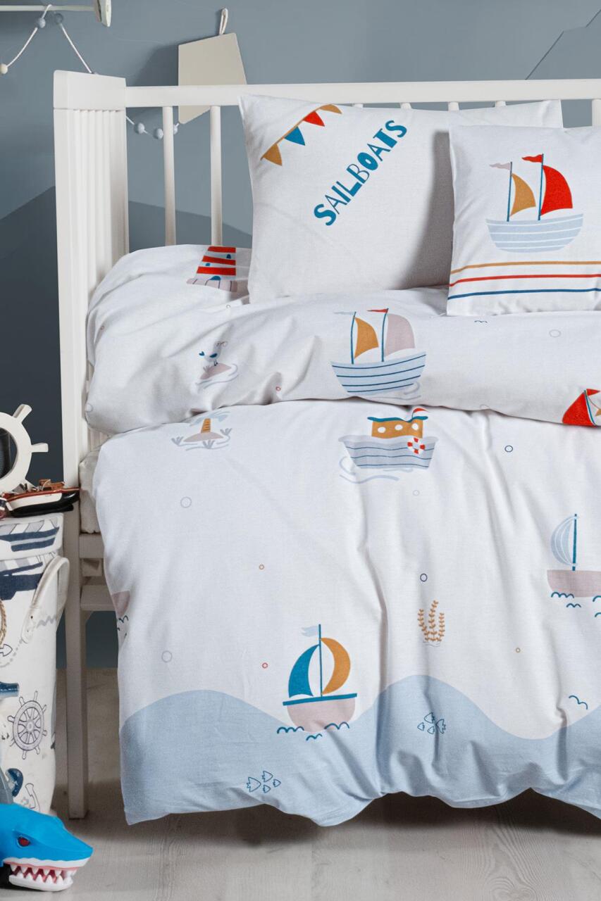 طقم فراش أطفال كانز رانفورس Knz-001 قوارب شراعية - 2