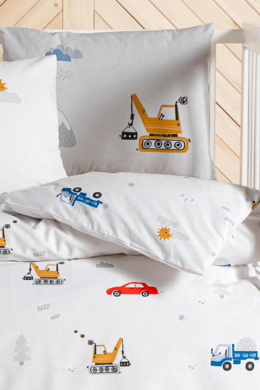 طقم فراش أطفال من كانز رانفورس Knz-001 ديجر كارز - 2