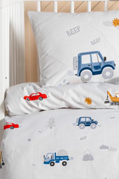 طقم فراش أطفال من كانز رانفورس Knz-001 ديجر كارز - 3