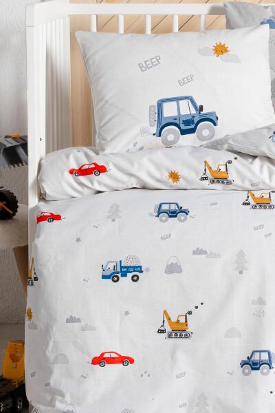 طقم فراش أطفال من كانز رانفورس Knz-001 ديجر كارز - 4