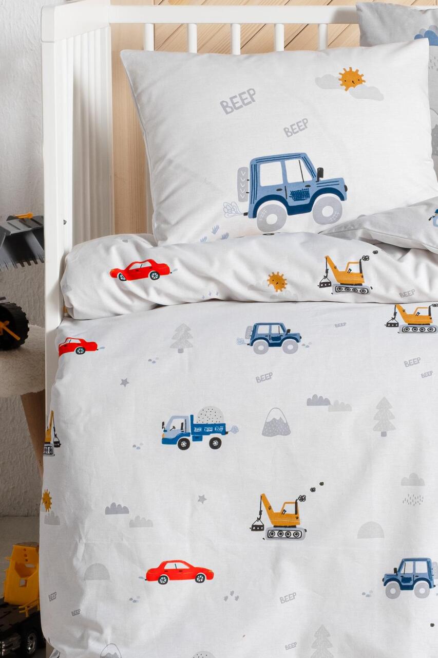 طقم فراش أطفال من كانز رانفورس Knz-001 ديجر كارز - 4