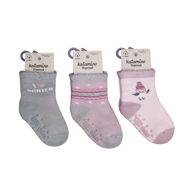 جوارب منشفة للأطفال من كاتامينو زيرين أبس K45908 - Katamino