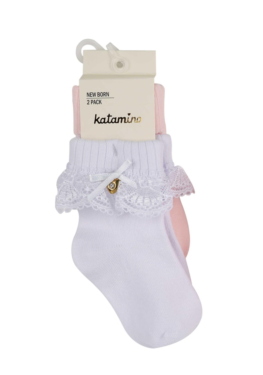 Katamino Amy 2'li Aks. Bebek Soket K44024 Asorti - 1