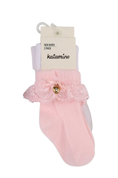 Katamino Amy 2'li Aks. Bebek Soket K44024 Asorti - 2