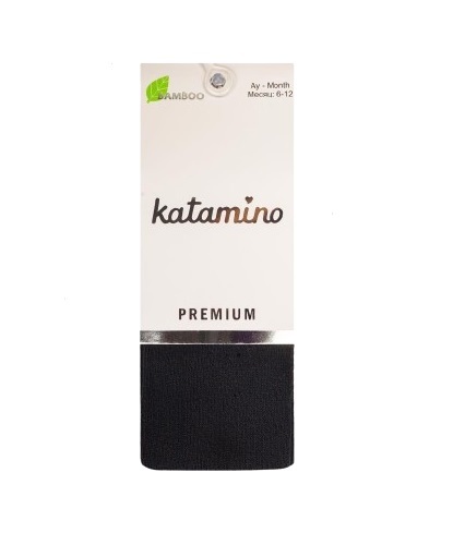 Katamino Liva Bebek Bambu Külotlu Çorap K36000 Siyah - 1