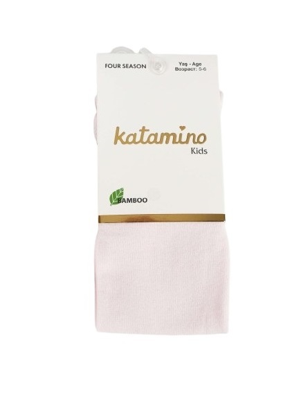 Katamino Mirabel Kız Bambu Külotlu Çorap K30207 Pudra - 1