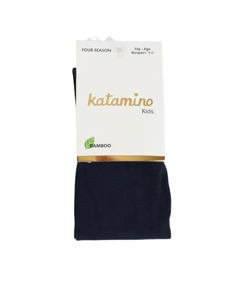 Katamino Mirabel Kız Bambu Külotlu Çorap K30207 Siyah - 1