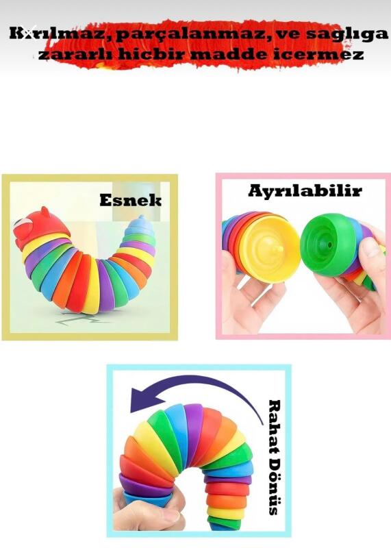 Kayyum Sevimli Eğitici Tırtıl 2310 - 5