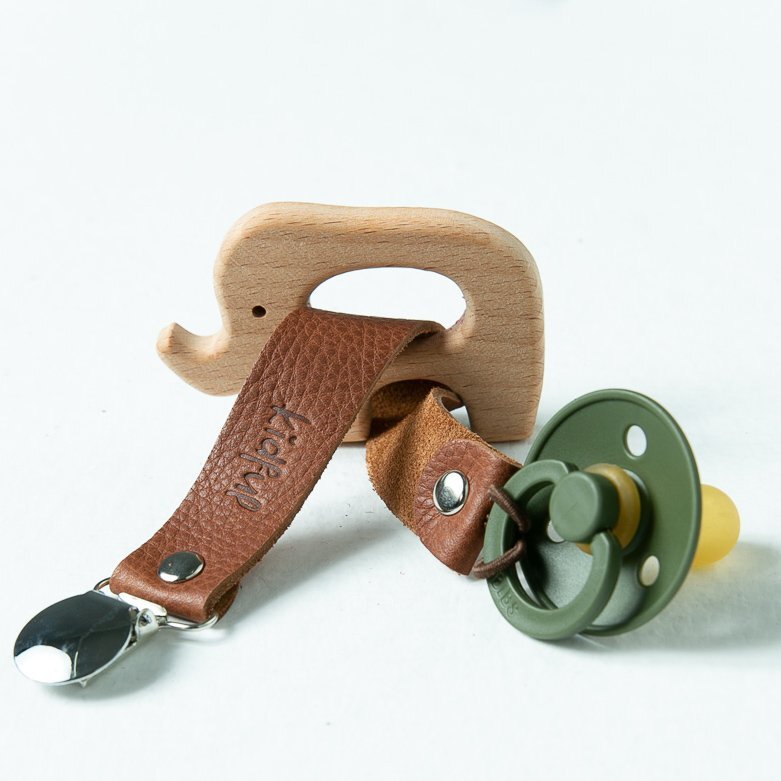 حزام مصاصة كيدفول العشبي المصبوغ بلون خبز الزنجبيل - 3