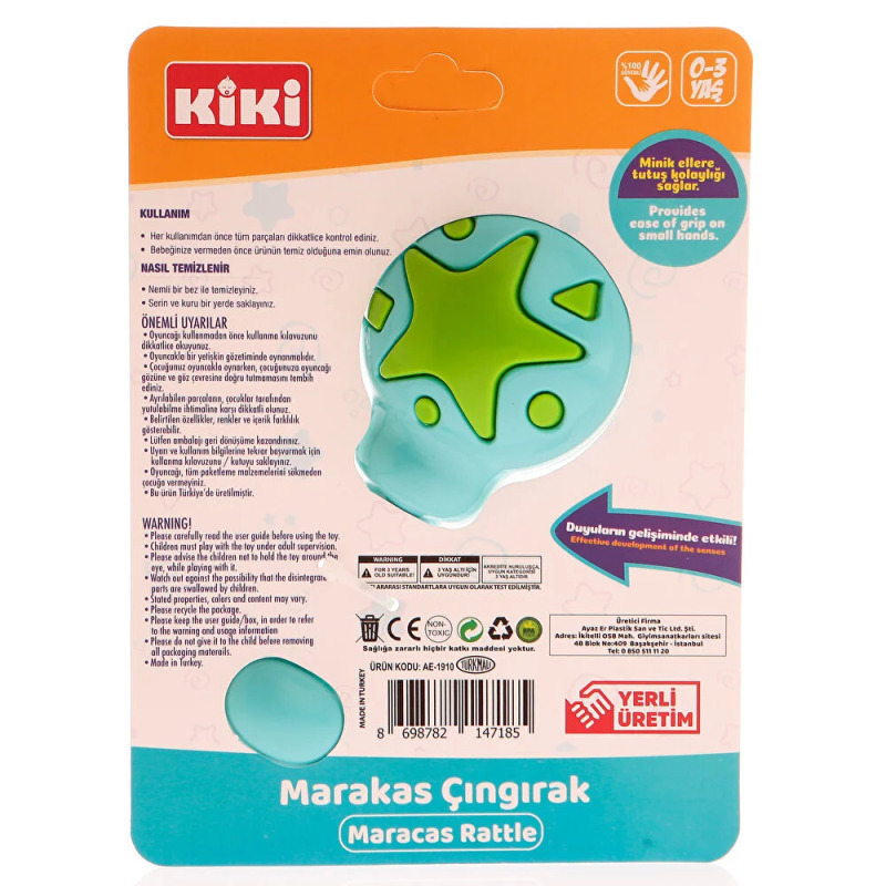 Kiki Marakas Çıngırak AE-1910 - 6