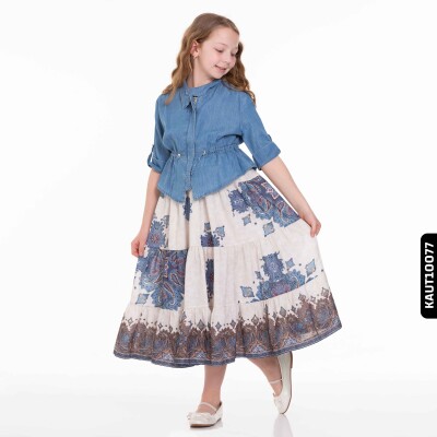 Kız Alt Üst Takım 10-16 Yaş 23146 Kaut10077 - xo kids