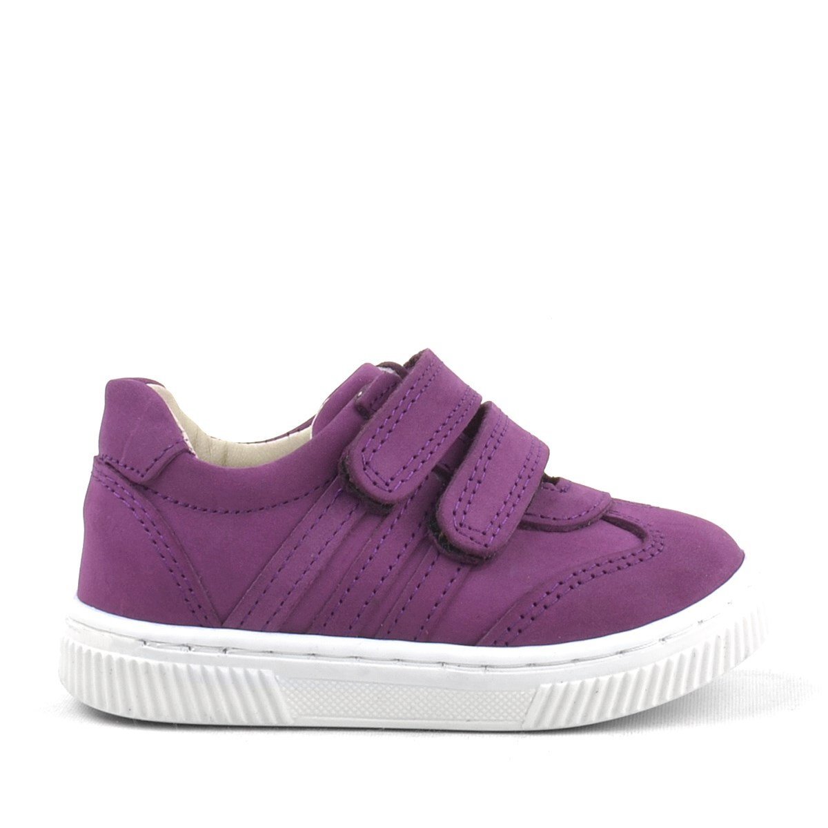 Rakerplus Paw Hakiki Deri Mor Cırtlı Bebek Spor Ayakkabı Sneaker - 2