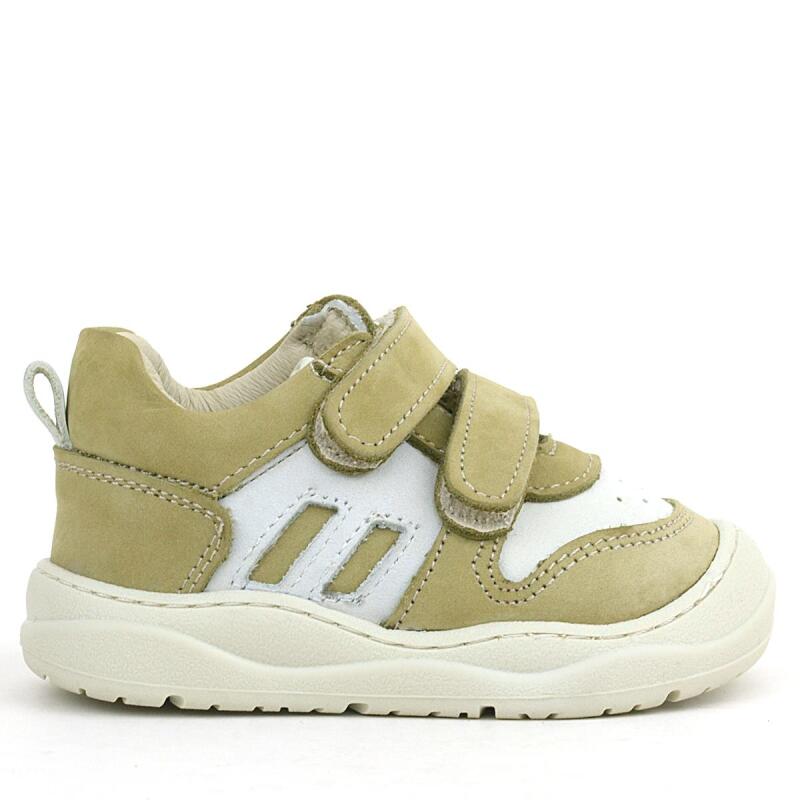 Rakerplus Schaggy Hakiki Deri Yeşil Bebek Spor Ayakkabı - 2