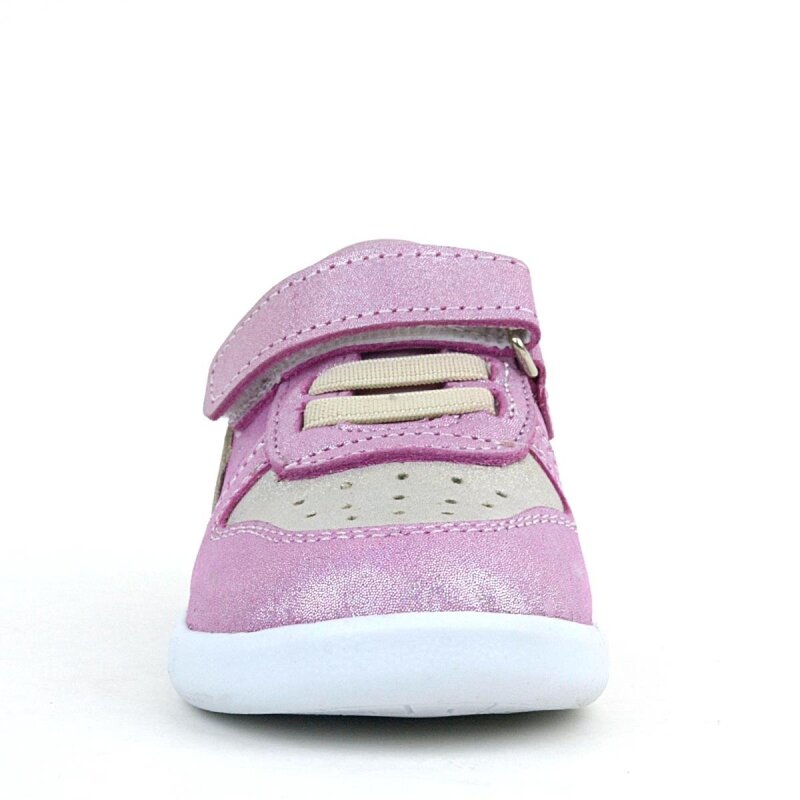 Rakerplus Hakiki Deri Anatomik Pembe Simli Bebek Spor Ayakkabı - 3