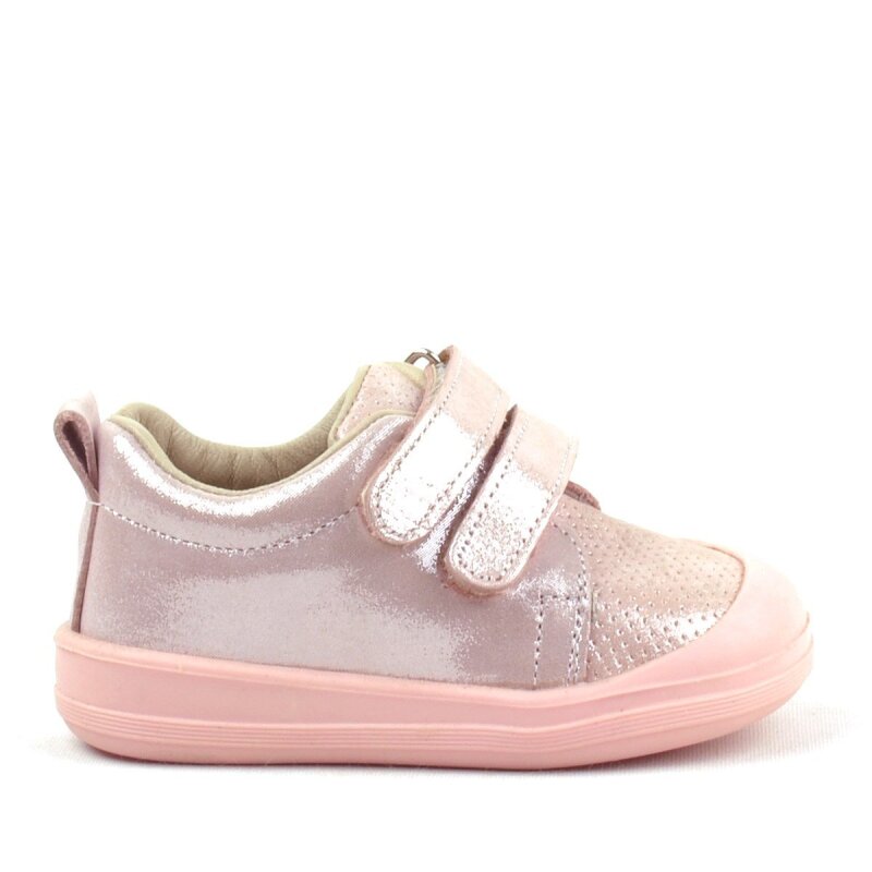 Rakerplus Sonic Hakiki Deri Pudra Işıltılı Anatomik Bebek Spor Ayakkabı - 2
