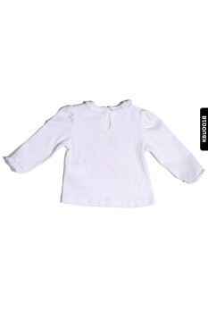 Kız Bebek Baskılı Tishirt 6-24 Ay 20612 - 5