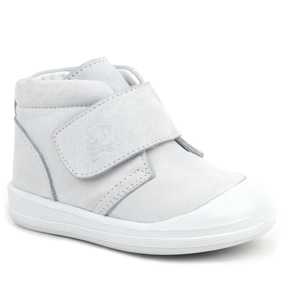 Rakerplus Yoohoo Hakiki Deri Beyaz Cırtlı Kız Bebek Bot - 2