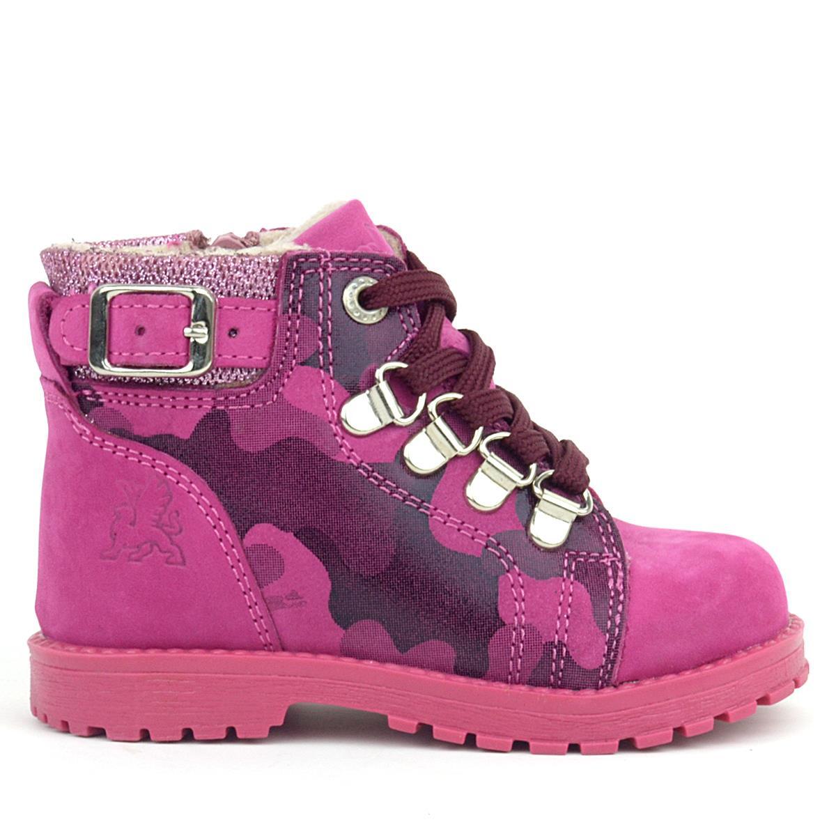 Rakerplus Griffon Hakiki Deri Pembe Kamuflaj Bebek Bot - 2