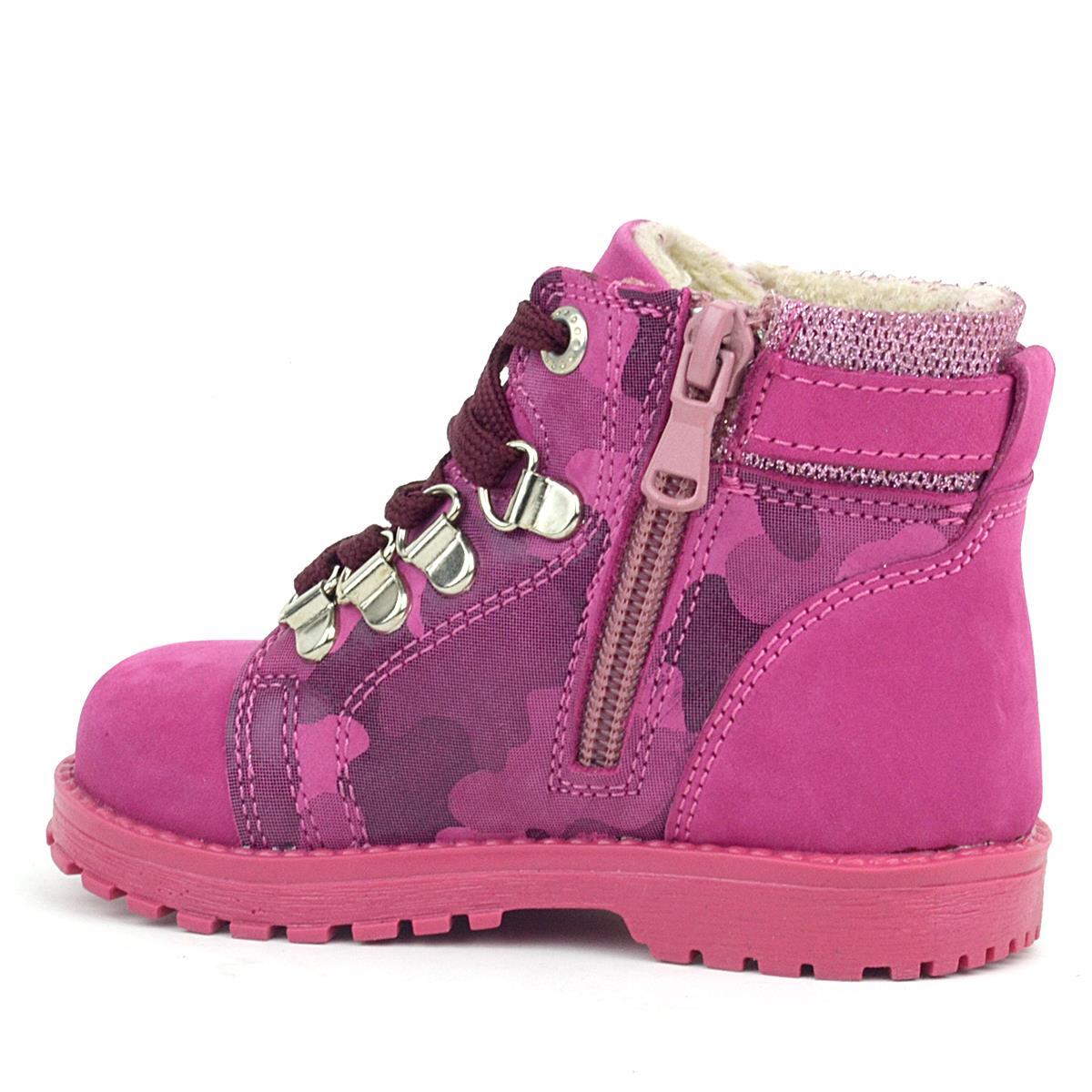 Rakerplus Griffon Hakiki Deri Pembe Kamuflaj Bebek Bot - 4