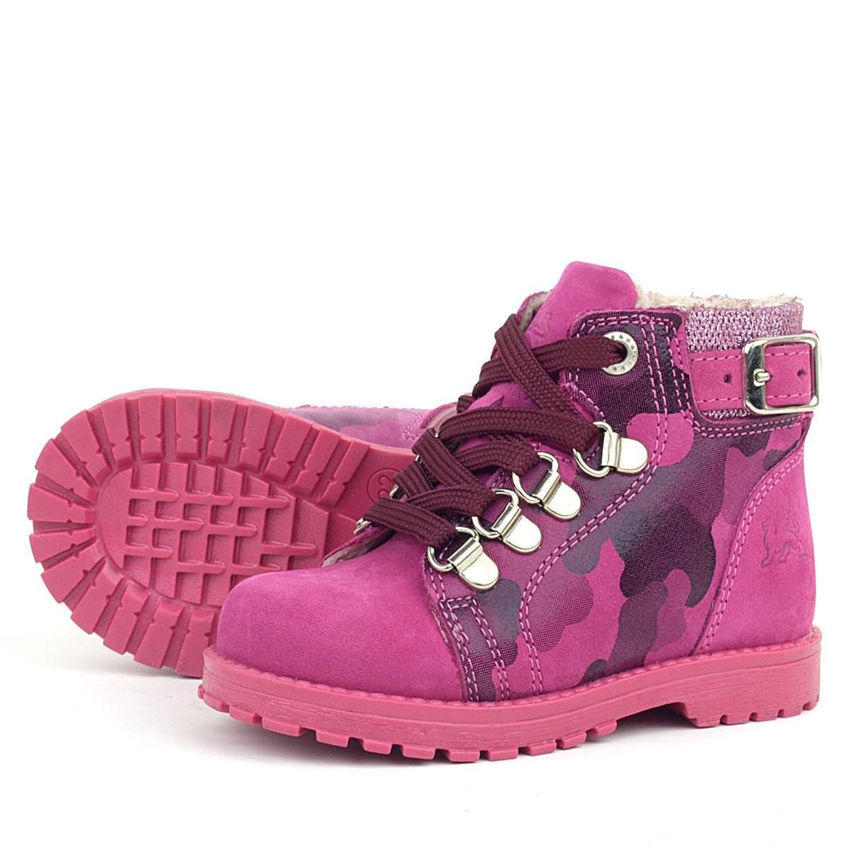 Rakerplus Griffon Hakiki Deri Pembe Kamuflaj Bebek Bot - 6