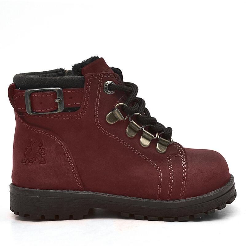 Rakerplus Griffon Hakiki Deri Bordo Bebek Bot - 2