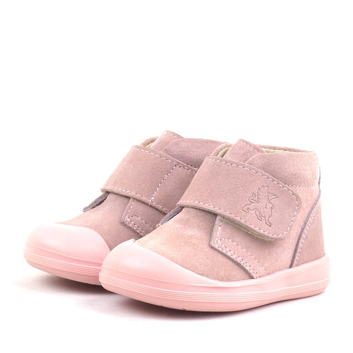 Rakerplus Yoohoo Hakiki Deri Pudra Cırtlı Kız Bebek Bot - 4